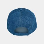 Denim Baseball Cap with two layers applique